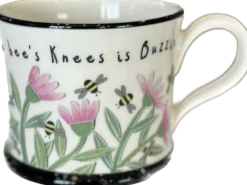 Moorland Pottery The Bee's Knees is Buzzin' Mug by
