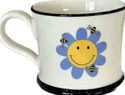 Moorland Pottery The Bee's Knees is my Happy Place Mug by