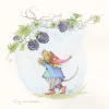 Moongazer Cards The Berry Laden Way Greeting Card