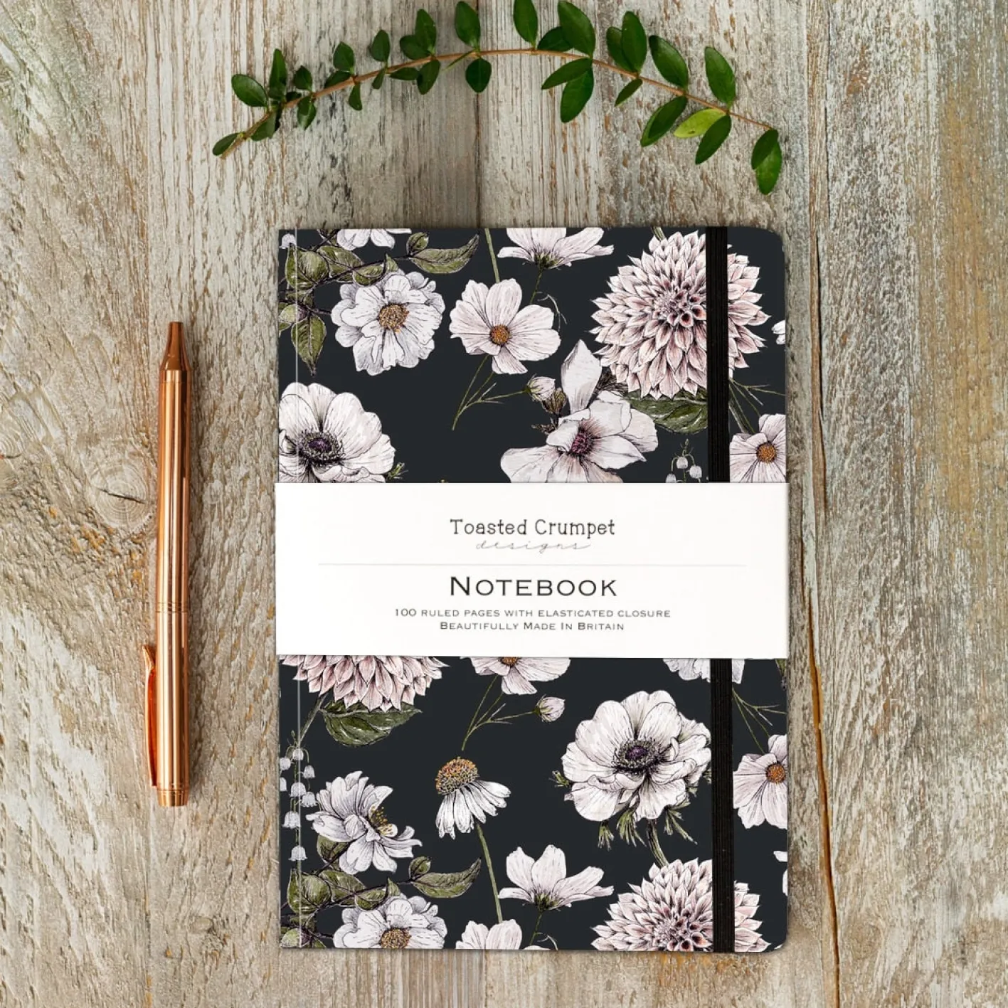 Toasted Crumpet The Blanc Collection (Cocoa) A5 Lined Pocket Notebook