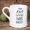 Sweet William The Cat Loves Me Best Mug