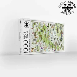 GB Jigsaws Ltd The Cotswolds & Surrounds 1000 Piece Jigsaw Puzzle