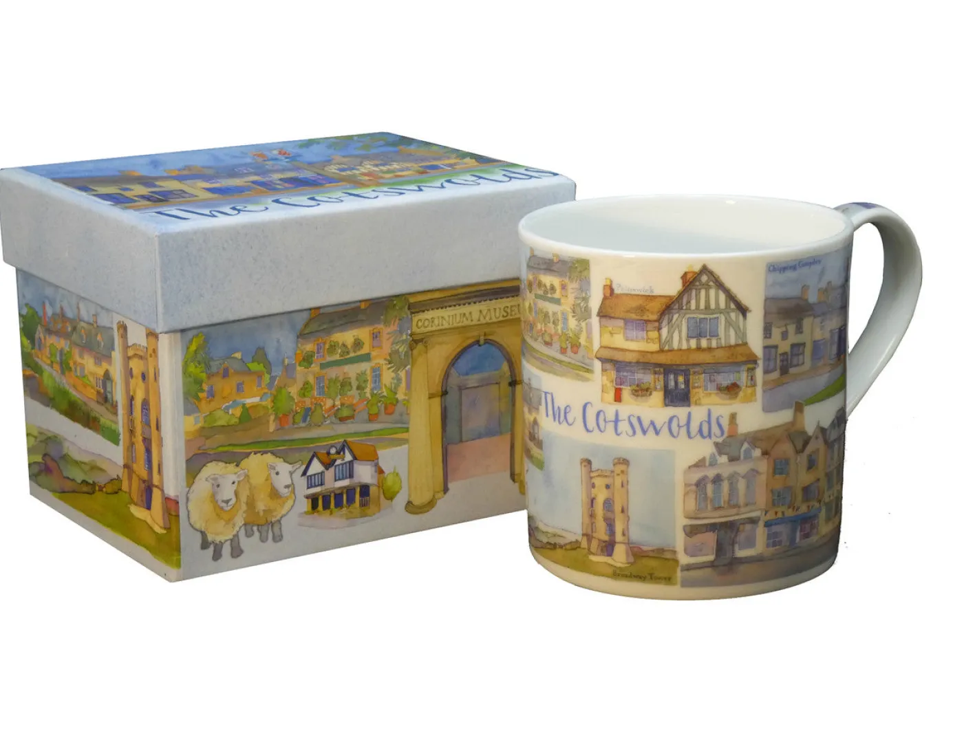 Emma Ball The Cotswolds Bone China Mug (Boxed)