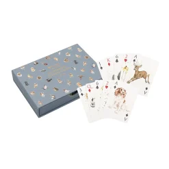 Wrendale Designs The Country Set Playing Card Gift Set by Hannah Dale