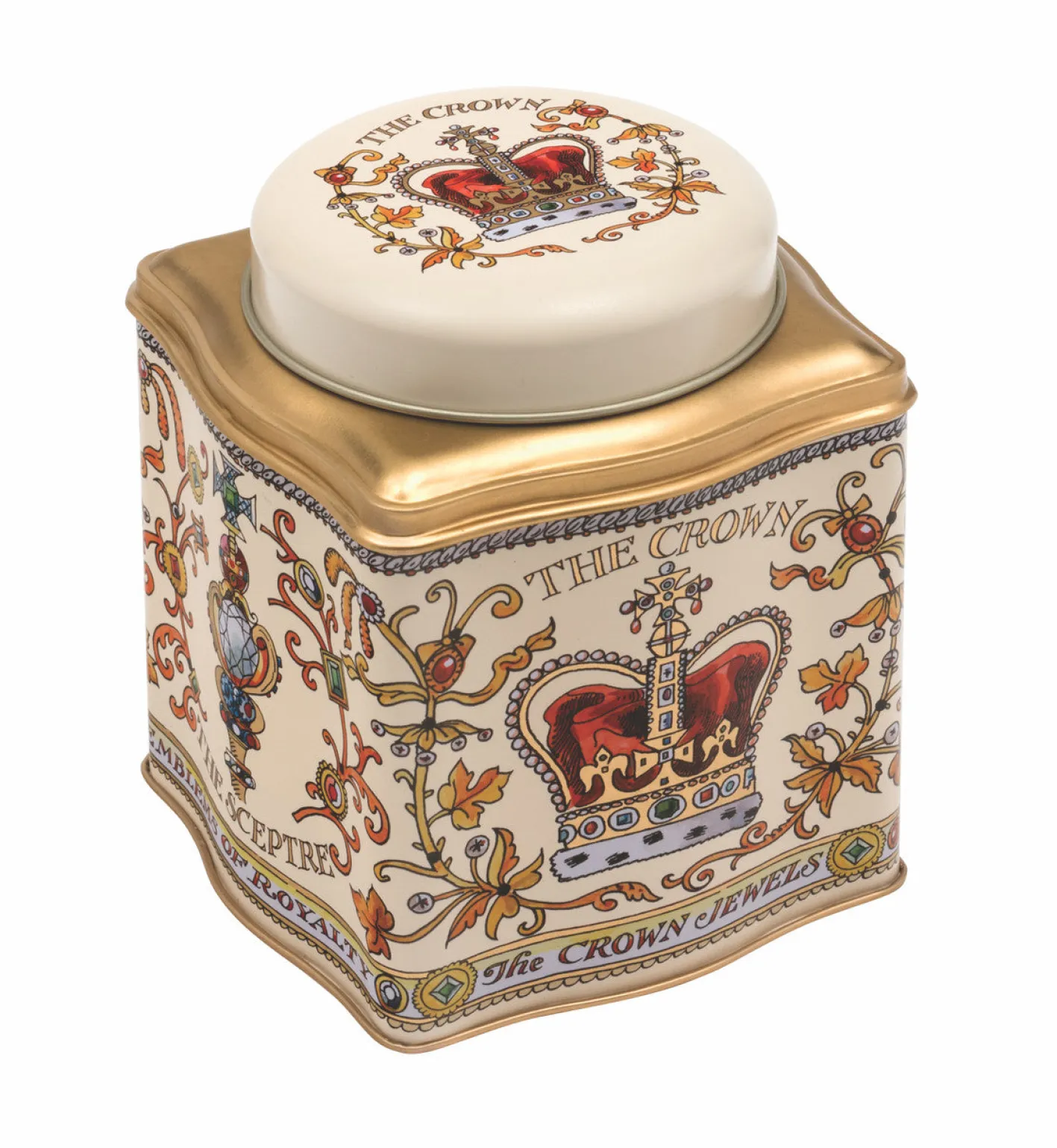 Emma Bridgewater The Crown Jewels Dome Lid Wavy Caddy