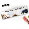 Yeti The Dog's Alphabet Tea Towel
