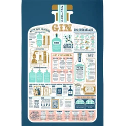 Stuart Gardiner The G & T Tea Towel by
