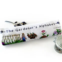 Yeti The Gardener's Alphabet Tea Towel