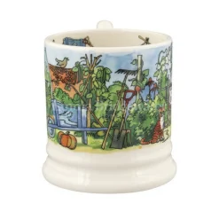 Emma Bridgewater The Good Life In The Garden 1/2 Pint Mug