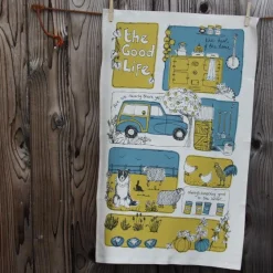 Poppy Treffry The Good Life Time Tea Towel