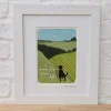 Lucky Lobster The Great Outdoors Print Framed
