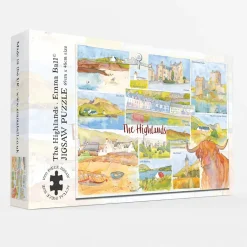 Emma Ball The Highlands 1000 Piece Jigsaw Puzzle by