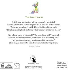 Moongazer Cards The Leprechaun Greeting Card