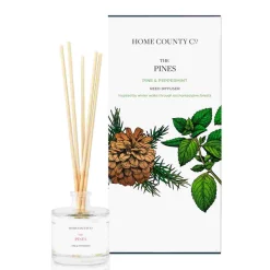 Home County Candles The Pines - Pine & Peppermint Reed Diffuser