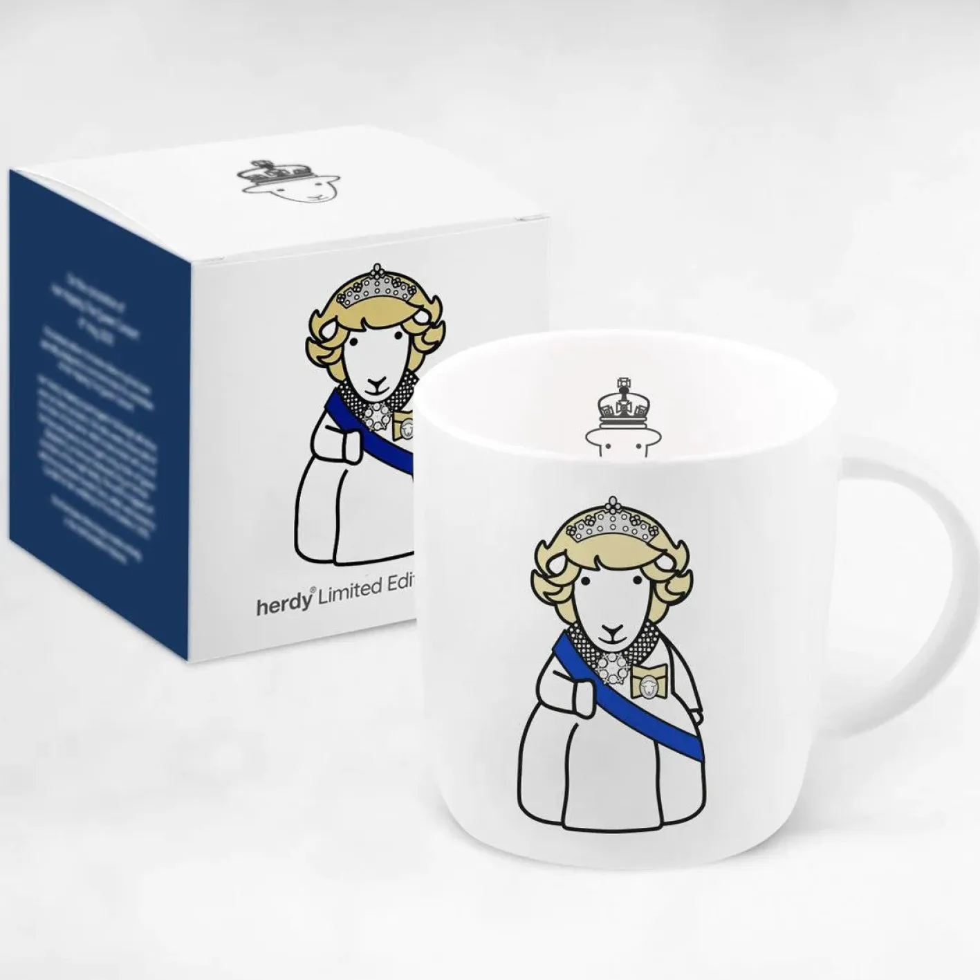 The Herdy Company The Queen Consort Limited Edition Coronation Mug
