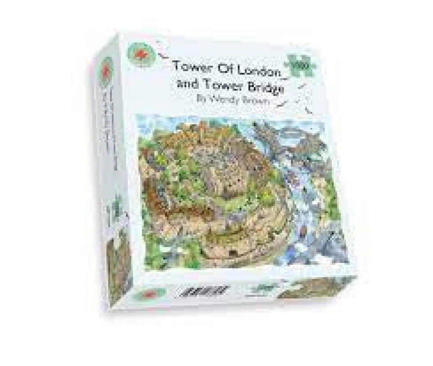 All Jigsaw Puzzles The Tower of London and Tower Bridge 1000 Piece Jigsaw Puzzle