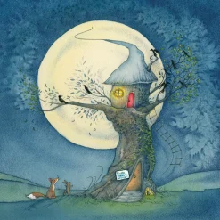 Moongazer Cards The Tree House Greeting Card