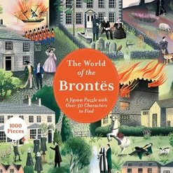 Chronicle Books The World of Brontës 1000 Piece Jigsaw Puzzle