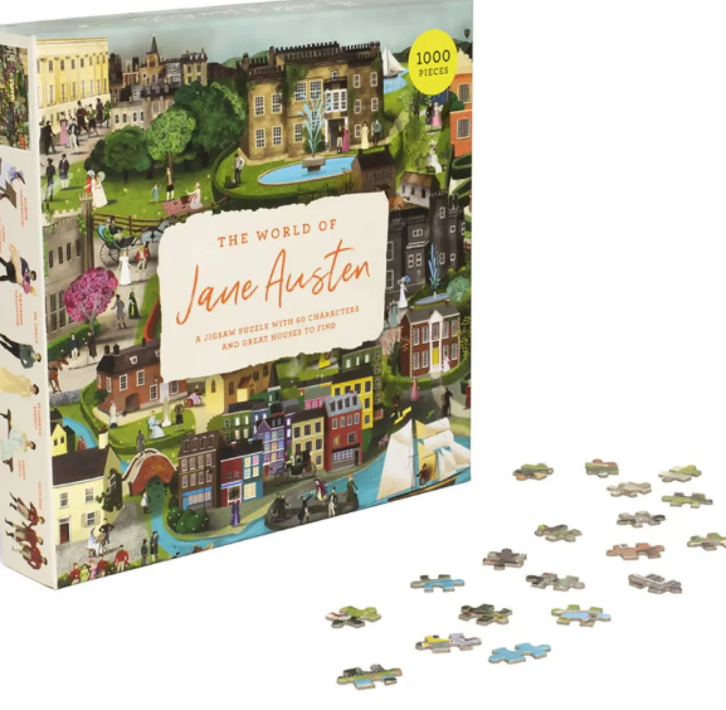 Chronicle Books The World of Jane Austen 1000 Piece Jigsaw Puzzle