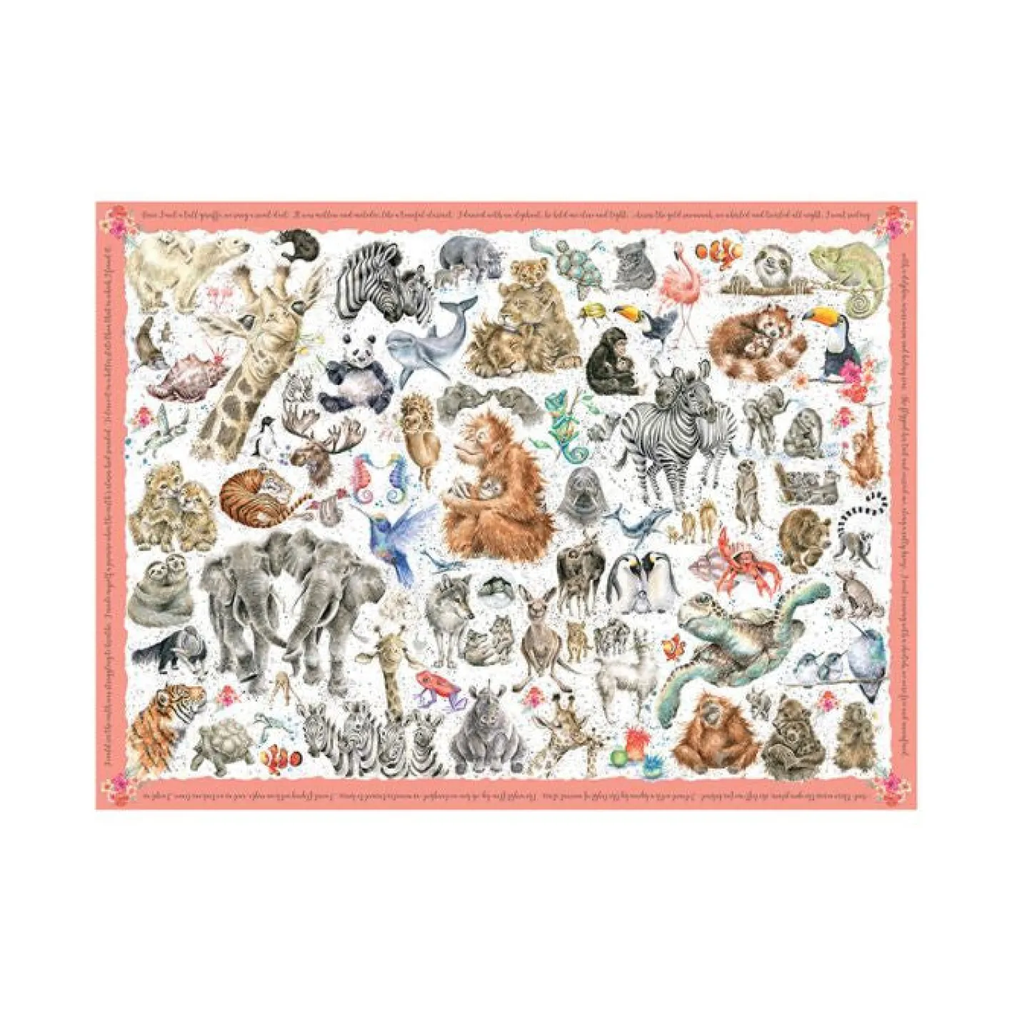 Wrendale Designs 'The Zoology Collection' Jigsaw Puzzle by