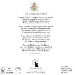 Moongazer Cards This Morning at Dawn Greeting Card