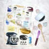 Corinne Alexander Time to Bake Tea Towel by