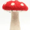 Amica Felt Toadstool Felt Decoration
