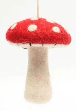 Amica Felt Toadstool Felt Decoration
