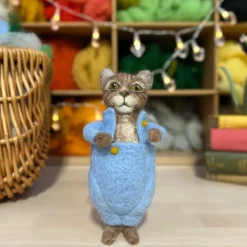 The Crafty Kit Co. Tom Kitten Needle Felting Craft Kit