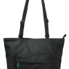 Ori London Trafalgar Tote B All Black Teal Capsule Recycled Cavas Tote- Medium