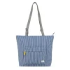 Ori London Trafalgar Tote B Hickory Stripe Recycled Cavas Tote- Medium