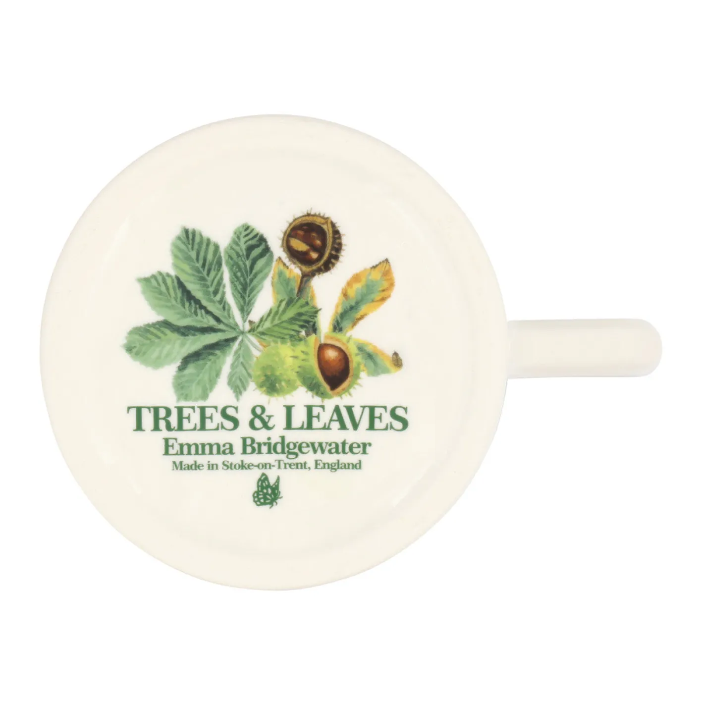 Emma Bridgewater Tree & Leaves Horse Chestnut & Conker 1/2 Pint Mug