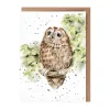 Wrendale Designs 'Treetops' Owl Greetings Card