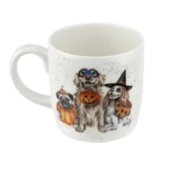 Wrendale Designs 'Trick or Treat' Dog Bone China Mug
