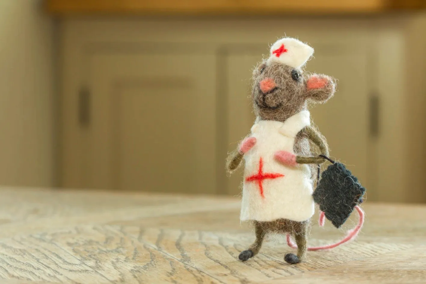 Sew Heart Felt Trueth Nurse Felt Mouse