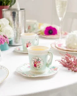 Talking Tables Truly Scrumptious Teacup & Saucer Set - 12 pack