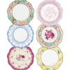 Talking Tables Truly Scrumptious Vintage Paper Plates - 12 pack