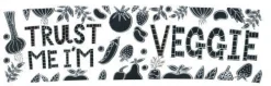 Moorland Pottery Trust Me I'm Veggie Mug by