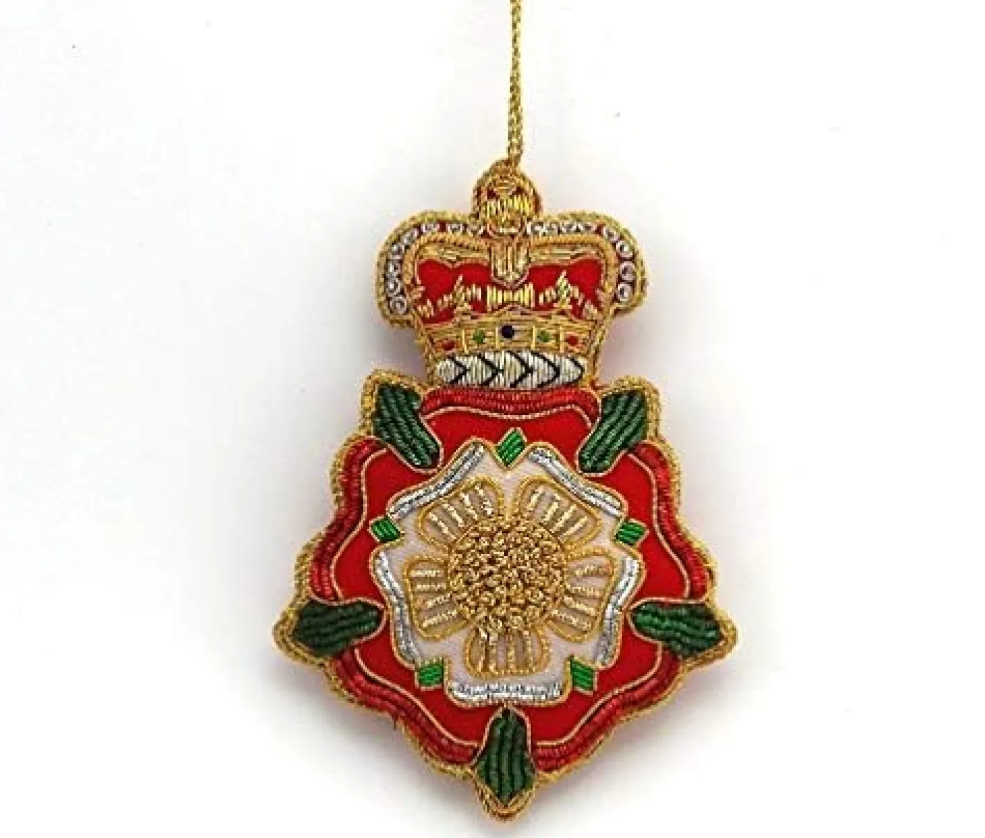 Tinker Tailor Tudor Rose with Crown Decoration by London
