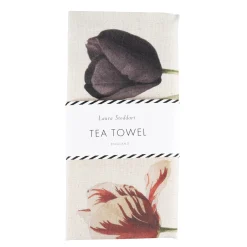 Laura Stoddart Tulip Parade Tea Towel