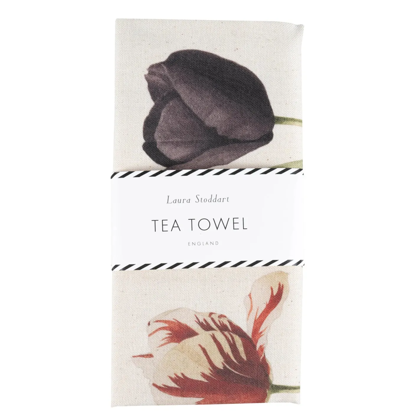 Laura Stoddart Tulip Parade Tea Towel