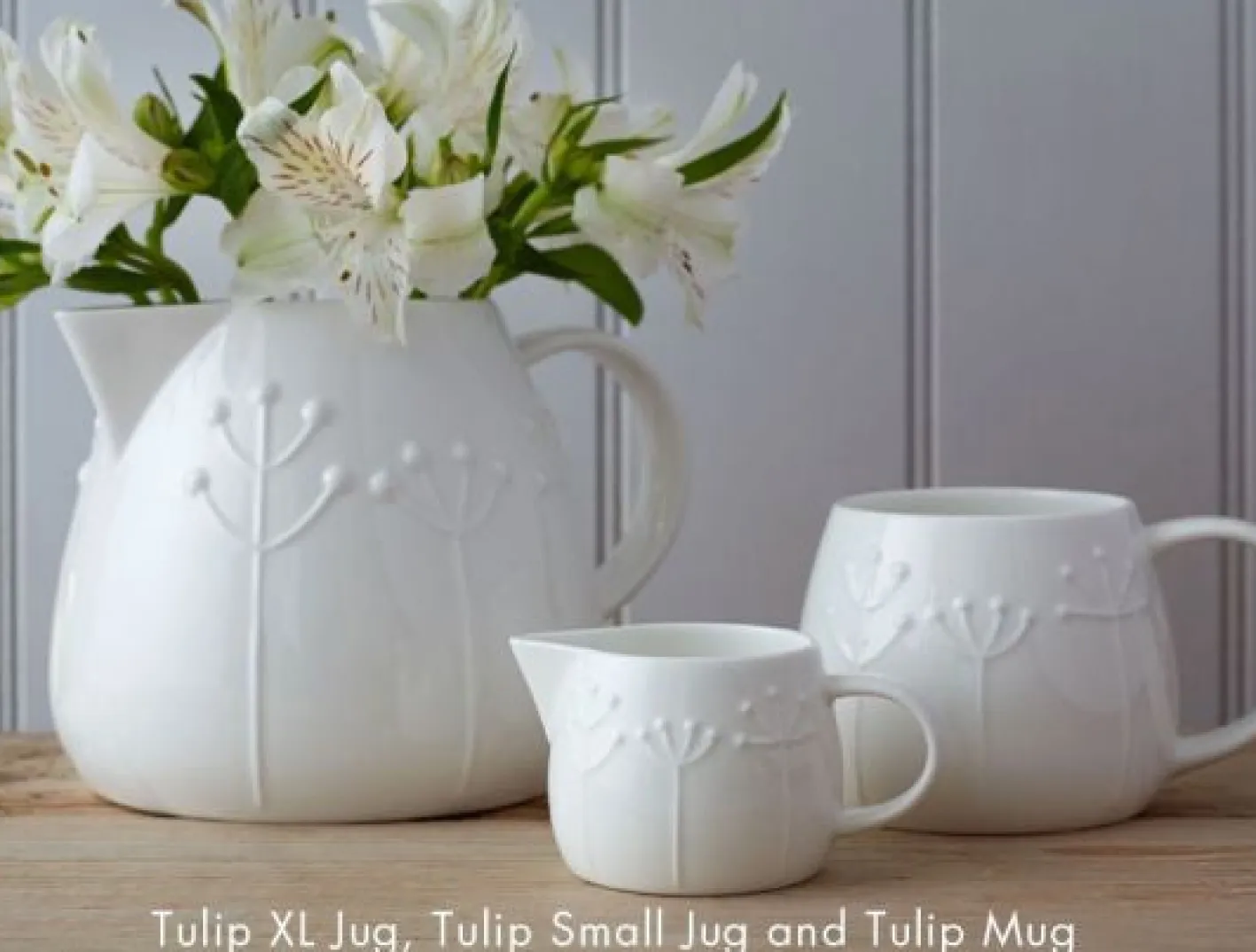 Repeat Repeat Tulip Sprig Large Jug