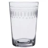 The Vintage List Tumbler with Ovals Design by