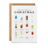 Everlong Print Co. Twelve Rum Cocktails of Christmas Card
