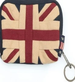 Woven Magic Union America Patchworked Coin Purse