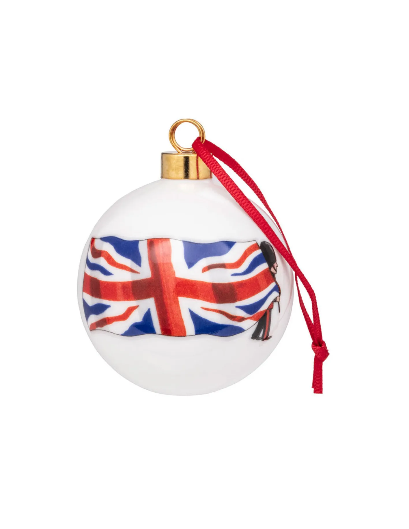 Alison Gardiner Union Jack Bauble Boxed