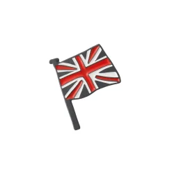 Victoria Eggs Union Jack Enamel Pin Badge
