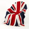 Bronte Moon Union Jack Merino Lambswool Throw Blanket
