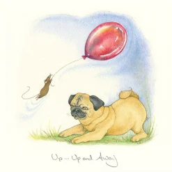 Moongazer Cards Up, Up and Away! Greeting Card