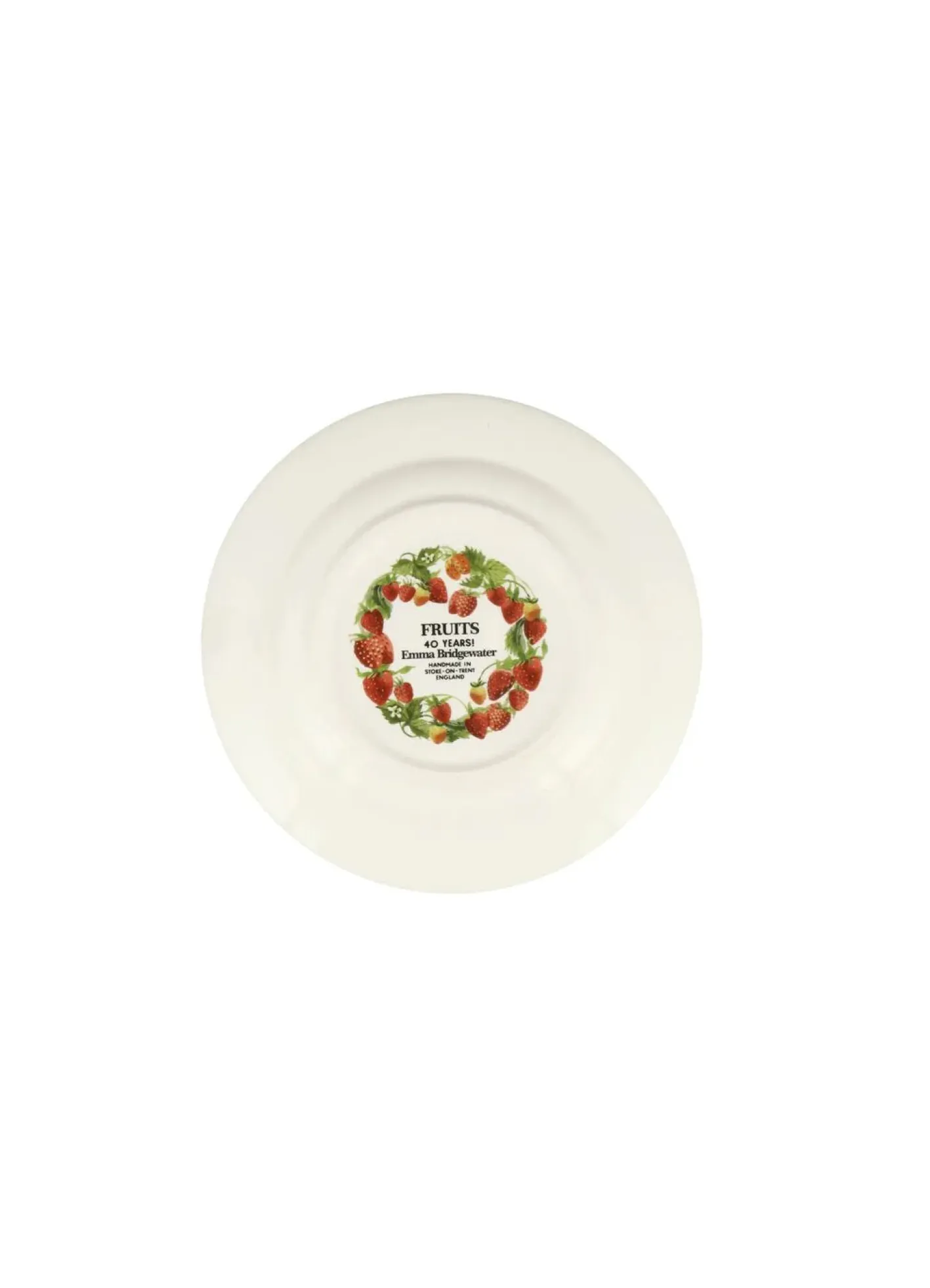 Emma Bridgewater Vegetable Garden Strawberries 6 1/2 inch Plate